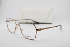 NEW MICHAEL KORS MK 3093 ENCINO 1899 BROWN GUNMETAL AUTHENTIC EYEGLASSES 57-17