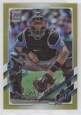 2021 Topps Gold Foil Chad Wallach #593 tx8