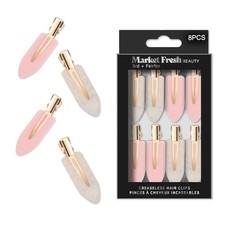 Creaseless Hair Clips, 8 Pack - No-Crease Hair Styling Clips for Sectioning, ...
