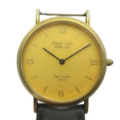Regent Club RC-104 G999.9 Quartz Watch GY18 GColor