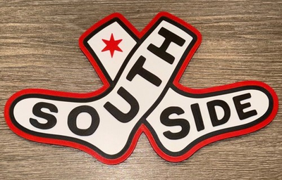 #ad Chicago White Sox City Connect Southside 3D Printed Sign Hanging Wall Decor $17.99
