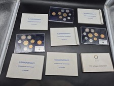 11 x Circulated Coin Set Austria 1980-1987, 1993 & 2001, 2 Dimes -20 Shillings- C.1