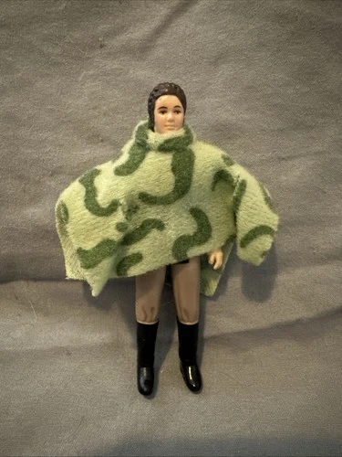 Vintage Star Kenner Wars Princess Leia Poncho Figure & Origonal Poncho