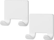 Razor Shaver Holder for Shower Wall Adhesive Hooks for Hanging, Bathroom