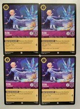 4x Disney Lorcana TCG - Archazia's Island: Elsa 055/204 - Common - Near Mint