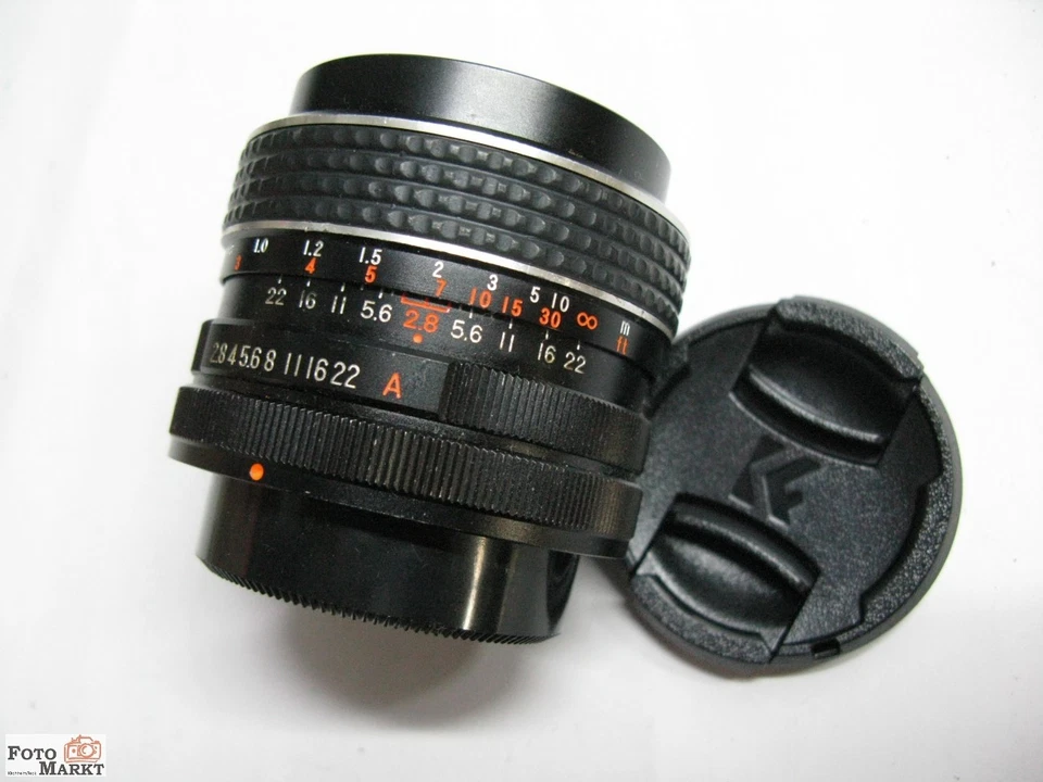 Lente Gran Angular Varexon Eec 2,8/35 Wide-Angle-Lens para Canon A1, AE1, T70 - Imagen 2 de 3