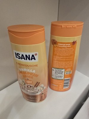 ISANA Duschgel Vanilla Pumpkin LIMITED EDITION NEU&OVP 2x