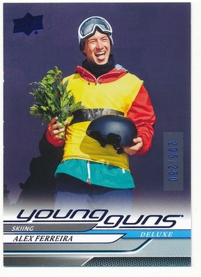 ALEX FERREIRA 2025 UPPER DECK GOODWIN CHAMPIONS YOUNG GUNS BLUE #YG-39 #205/250