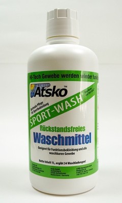 SPORT WASH funktionelles Waschmittel für Sport-, Ski-, Outdoor-Bekleidung (1L)