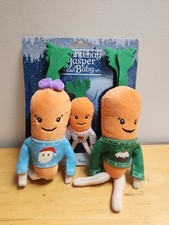 Chantenay Jasper and Baby Plush Toys Aldi Kevin the Carrot 2019 Christmas