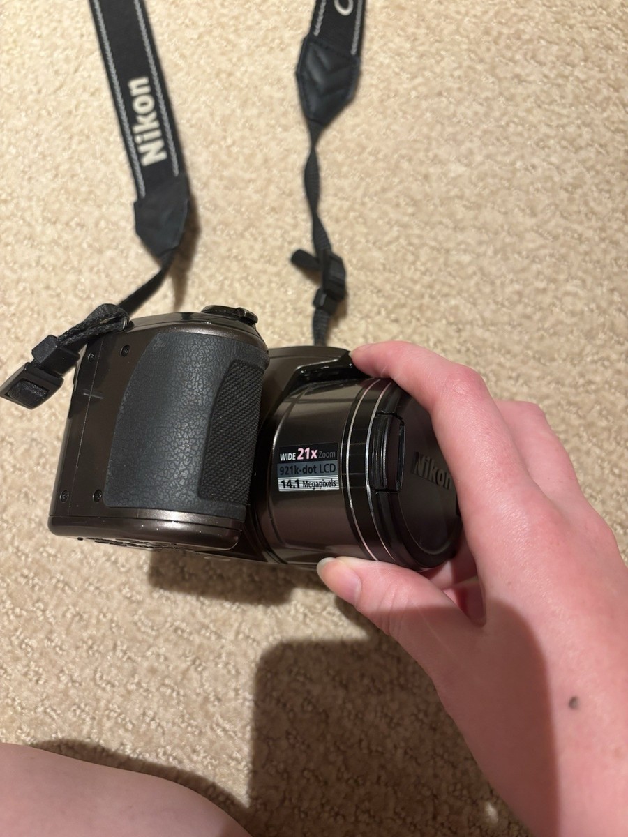 Nikon COOLPIX L120 14.1MP Digital Camera - Black for sale online