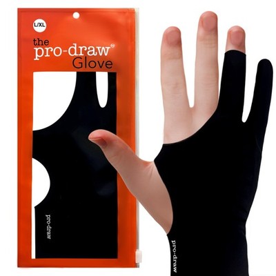 Pro-Draw Artist Glove for iPad, Drawing Tablet, Sketching // Two & Three Fing...