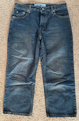 EXPRESS BLEUS CAPRI JEANS DARK BLUE SIZE 5/6