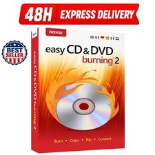 Corel Easy CD  DVD Burning 2 Disc Burner  Video Capture Software PC