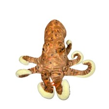 Wild Republic Octopus Plush Stuffed Animal Sea Creature Brown 10"