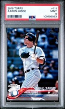 2018 Topps 🔥AARON JUDGE🔥 PSA 9 🌟 Mint