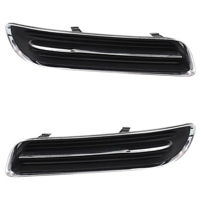 Pair Of Fog Light Covers 2011-2014 Chrysler 300 Luxury SRT8 Front 68127944AB