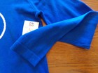 CHICAGO CUBS Blue MLB Licensed Womens Cold Shoulder Dress T-Shirt (XL) NWT $45 — photo 7