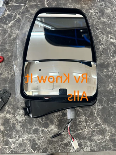 719925 Velvac Black Driver Deluxe Mirror Head With Camera