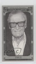 2015 Goodwin Champions Black and White Portraits Canvas Minis /99 Stan Lee 08wd