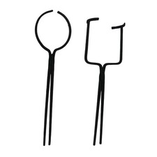 25KG Crucible Tongs for Melting Metal, Foundry Casting Tools Crucibles Pourin...