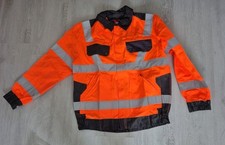 Warnschutzjacke Arbeitsjacke Größe.54 Litz Orange  Warnschutz