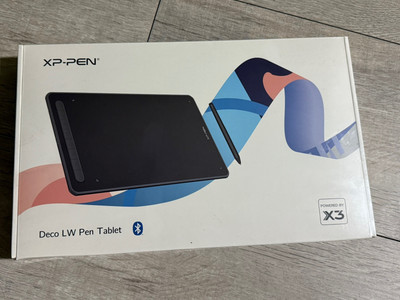 XP-Pen Deco LW Bluetooth Wireless Drawing Graphics Tablet X3 New Pink