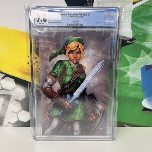 JOHNNY DESJARDINS SKETCHBOOK VOL 2 LEGEND OF ZELDA (LTD 75) 2025 C2E2 CGC 9.8