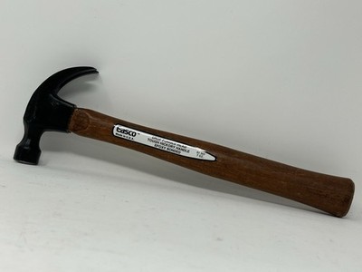 Vintage - NOS Easco 7 oz. Curved Claw Hammer No. 01 007 Hickory Handle  