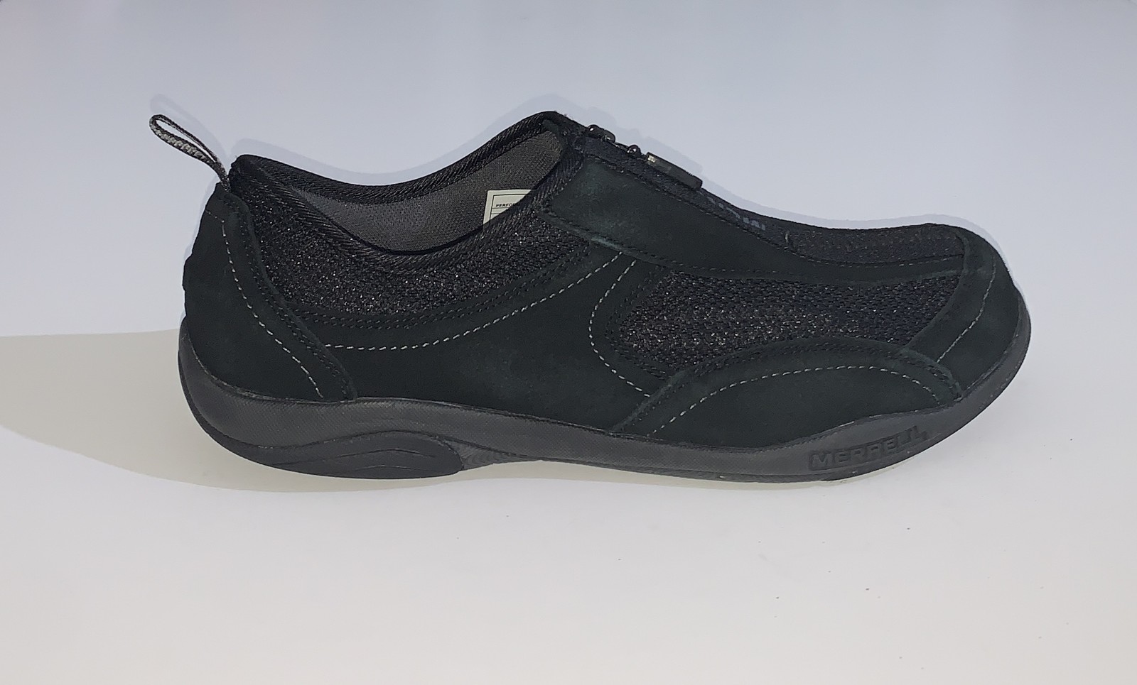 Scarpe Merrell donna taglia 9 5 zip slip on comode rete scamosciata passeggio J090589