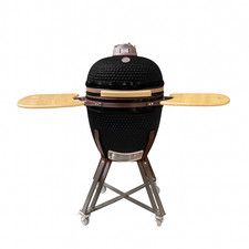 Kamado Barbecue a Carbone 54cm Nero
