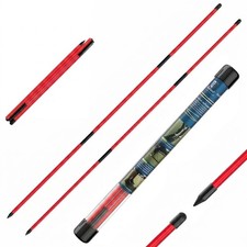 CAITON Golf Alignment Sticks 2 Pack, 48 Inch 48inch, Three-stage Red