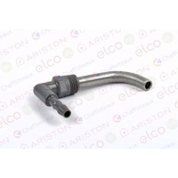 Elco Luftdrucknippel G1/8+Rohr D8/6 L49 90°