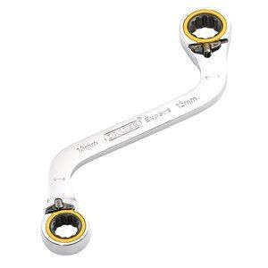 Draper 10X12mm S Ratchet Span 03942 Hi-Torqã Double Ring Ratchet S-Shape Spanners - Image 4