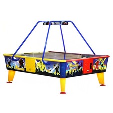 WIK 8' 4 Monsters Air Hockey Table - 2 or 4 Players