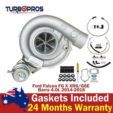 Billet Turbo+Oil Feed,Return,Water Line For Ford Falcon FG X XR6/G6E Barra 4.0L
