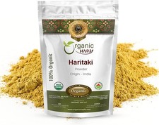 Polvo Haritaki Organic Way Calidad Premium - Orgánico y Certificado Kosher