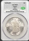 1878 8TF Morgan SILVER Dollar *TRIPLED E* VAM-7 $1 CACG MS61