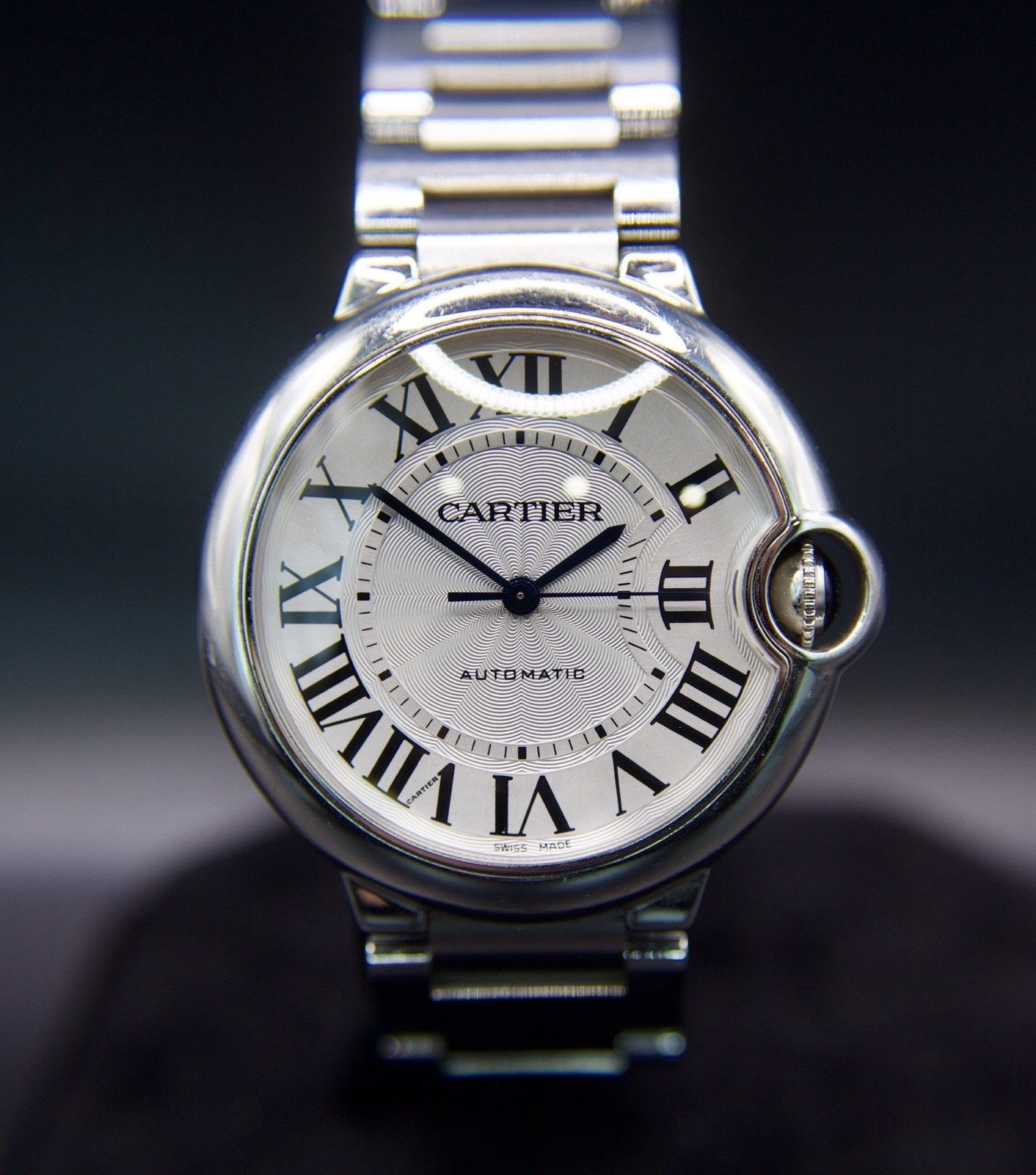 Cartier Ballon Bleu 36mm Stainless Steel Watch White Dial Unisex W6920046-image