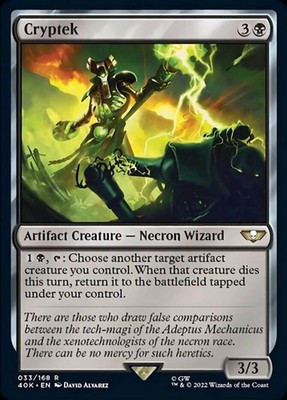 Cryptek x1 Magic the Gathering 1x Commander Universes Beyond: Warhammer 40,000 m