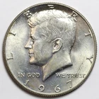 1967 50c Kennedy 40% Silver Half Dollar Uncirculated - RAW - Great Coin