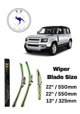 WIPER BLADES FOR LAND ROVER DEFENDER 2020-2024 (L663)