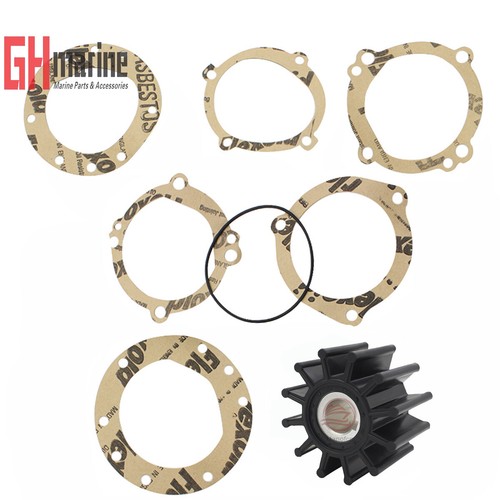 Westerbeke Corp. Engine Flexible Impeller Kit Diesel 4 Cyl & Diesel 6 Cyl Marine - Picture 2 of 11