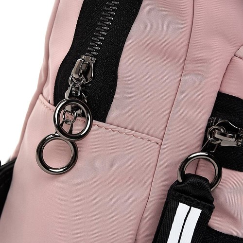 Karl Lagerfeld Pale Pink with Black 2 front pockets - Picture 4 of 8
