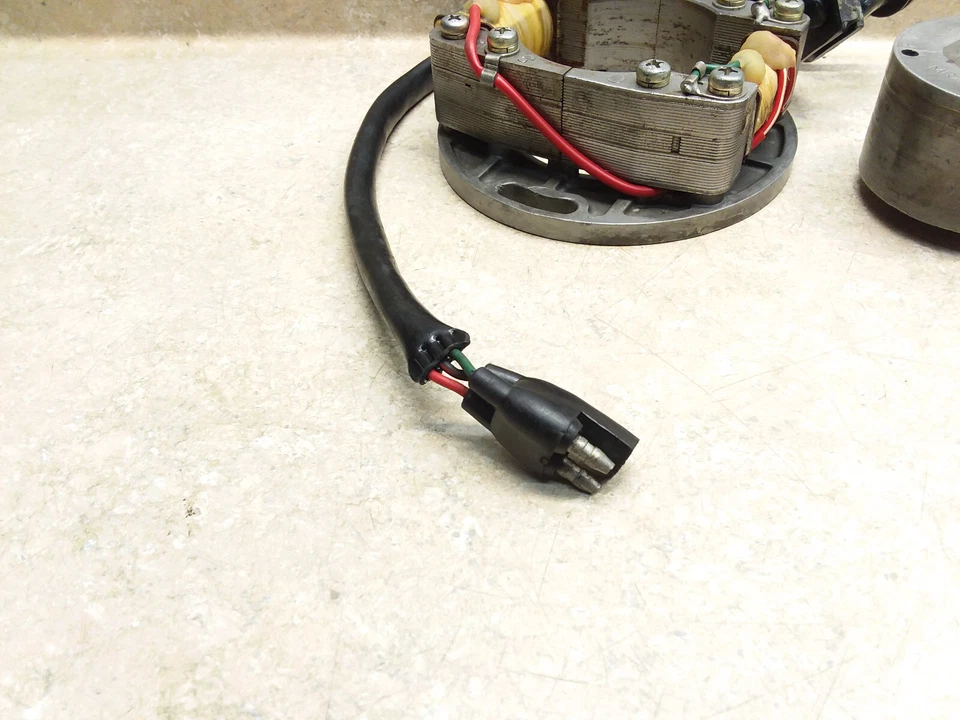 De colección 1974 Honda CR125M CR125 Elsinore Alternador Estator Volante Rotor MCP-2 #22 Foto 4 de 4