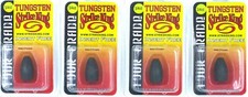  4 Packs Strike King Tungsten Bullet Weights Tour Grade Insert Free 3/4 Oz MGP