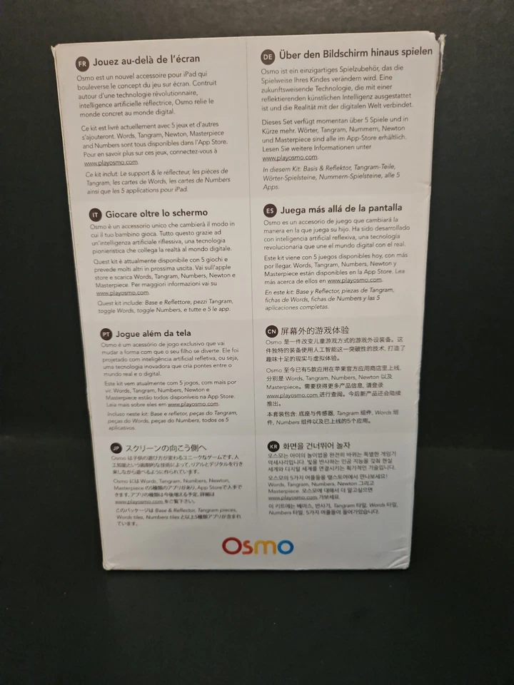 Osmo Genius Starter Kit for iPad Interactive Learning System Base Tiles Apps Etc - Image 3 of 4