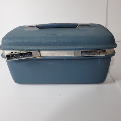 Vintage Lot Set 3 Samsonite Saturn Suitcase Luggage Makeup Carrie