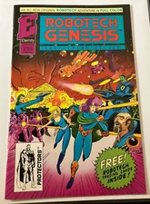 RoboTech Genesis #6 with Cards - 1992 Eternity Comics - Bagged & Boarded  NM