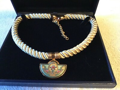 Set De Bijoux égyptien Michaela Frey Wien - Collier, Bague, Bracelet, Boucles D'oreilles Et Clips